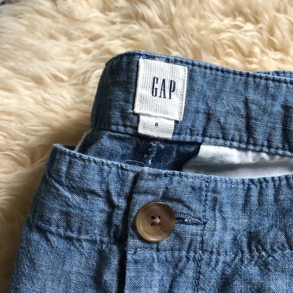 SOLD Gap chambray pants - Picture 3 of 5
